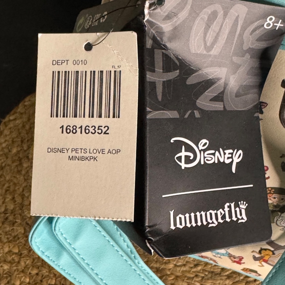 Loungefly Disney Chibi Animal Love Mini Backpack NWT Vegan Leather - Picture 8 of 8